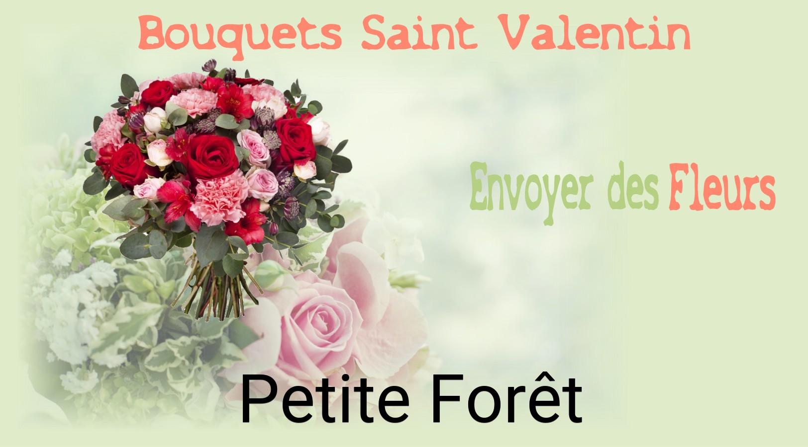 Roses de Saint-Valentin livrées à Petite-Forêt